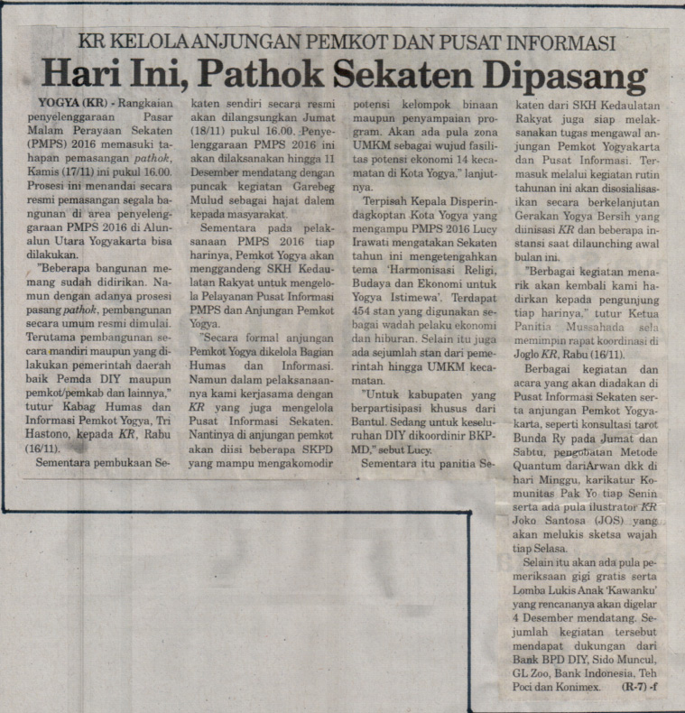 Kliping jogja terbaru